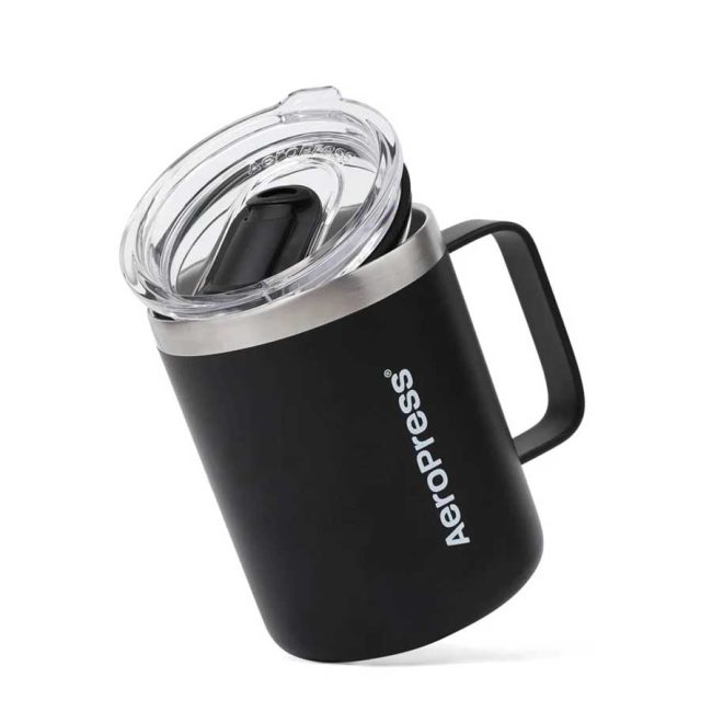 AeroPress Travel Coffee Mug - Black Malta