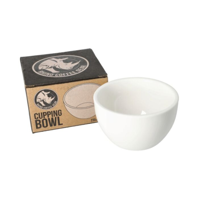 Rhino Coffee Gear Cupping Bowl - White/White Malta