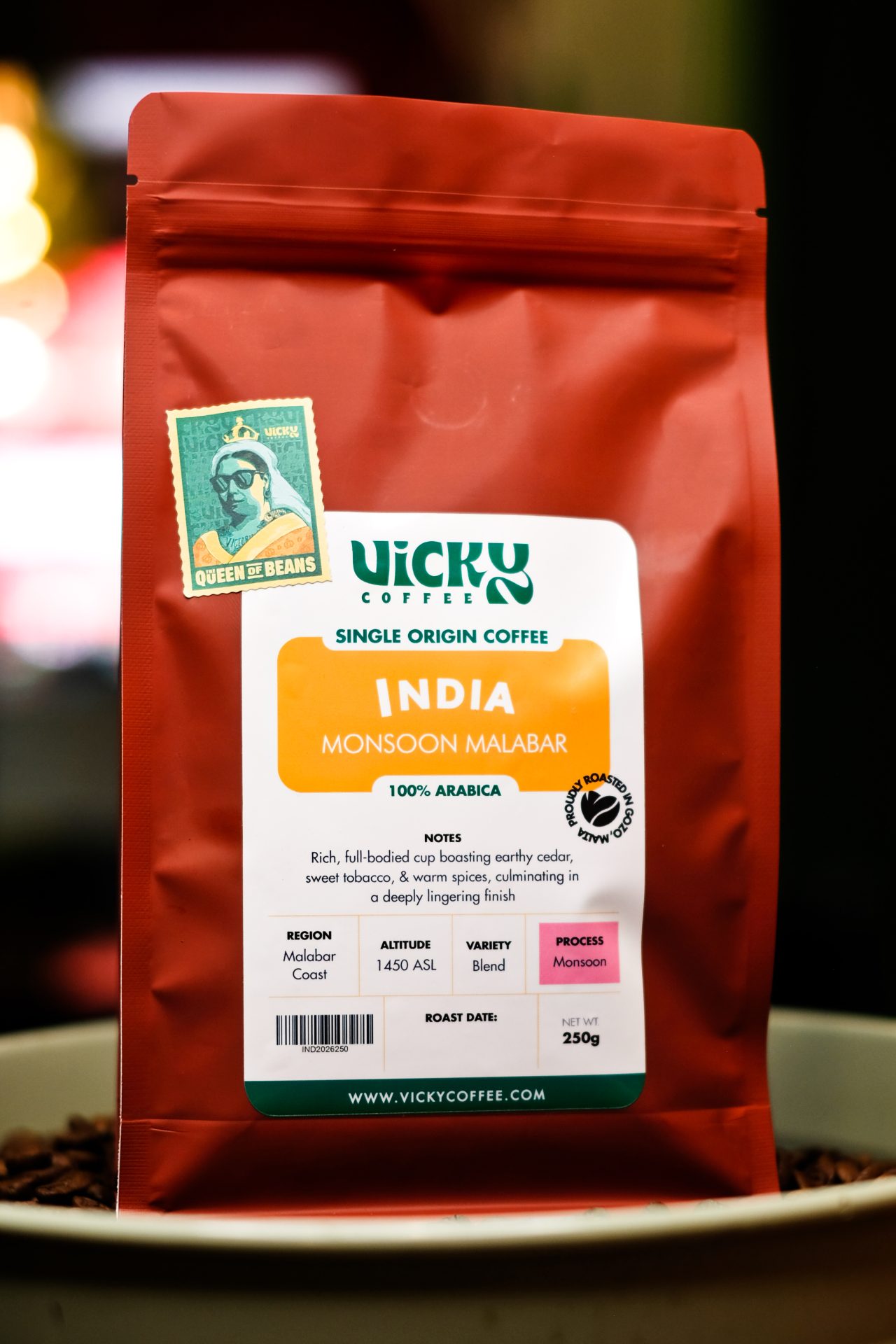 Single Origin Indian Coffee Beans 100% Arabica Coffee Beans