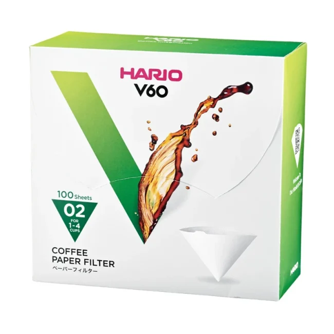 Hario V60 Filter Size 02 Malta White Gozo